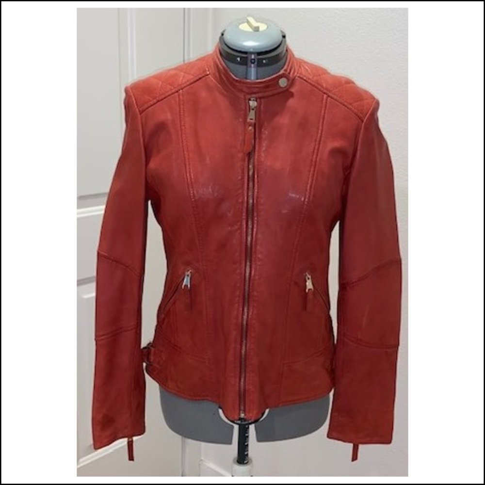 Danier Leather - Coral Leather Jacket